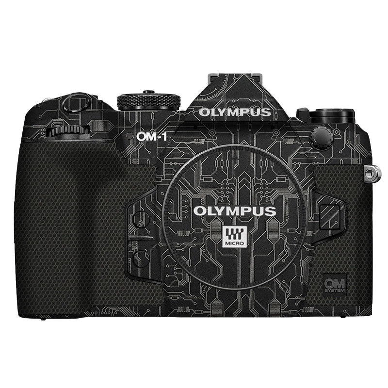 Защита корпуса совместима с Olympus OM-1, цветная модификация пленки, защитная наклейка без следов, все включено, наклейка 3M