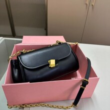 2021韩版夏季新款手提包包女锁扣开盖软把晚装包单肩斜跨小方包