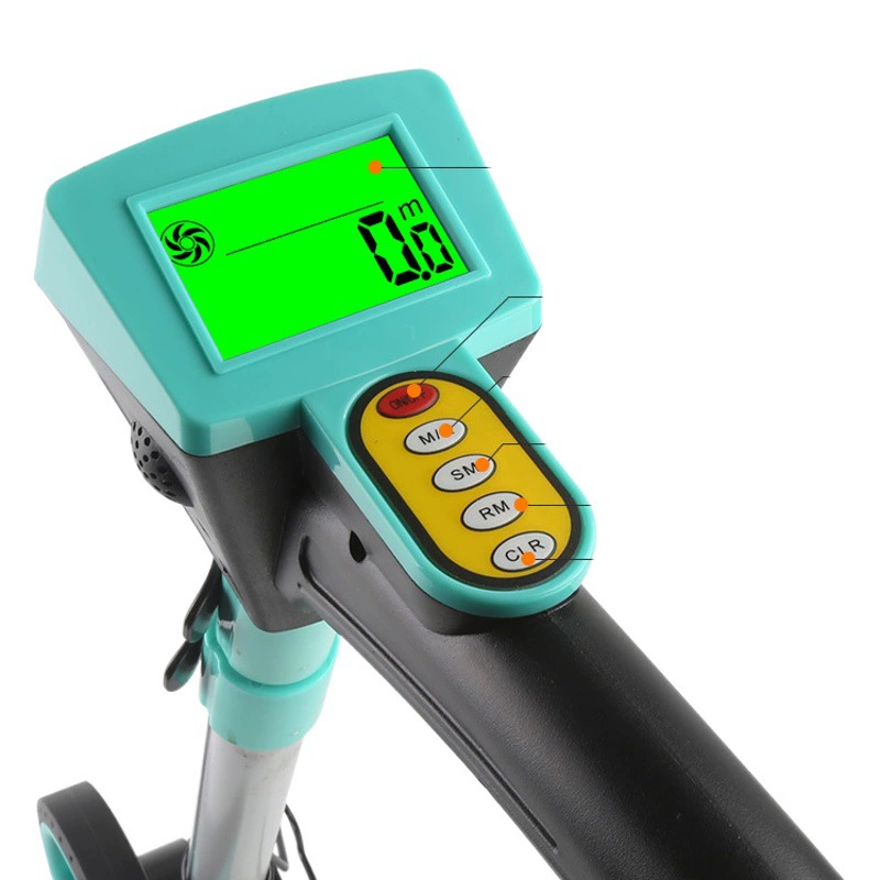 Открытый механический дальномер колесо цифровой дисплей Ручной толкатель колесо измерительное колесо электронный дальномер инженерный метр измерительная линейка