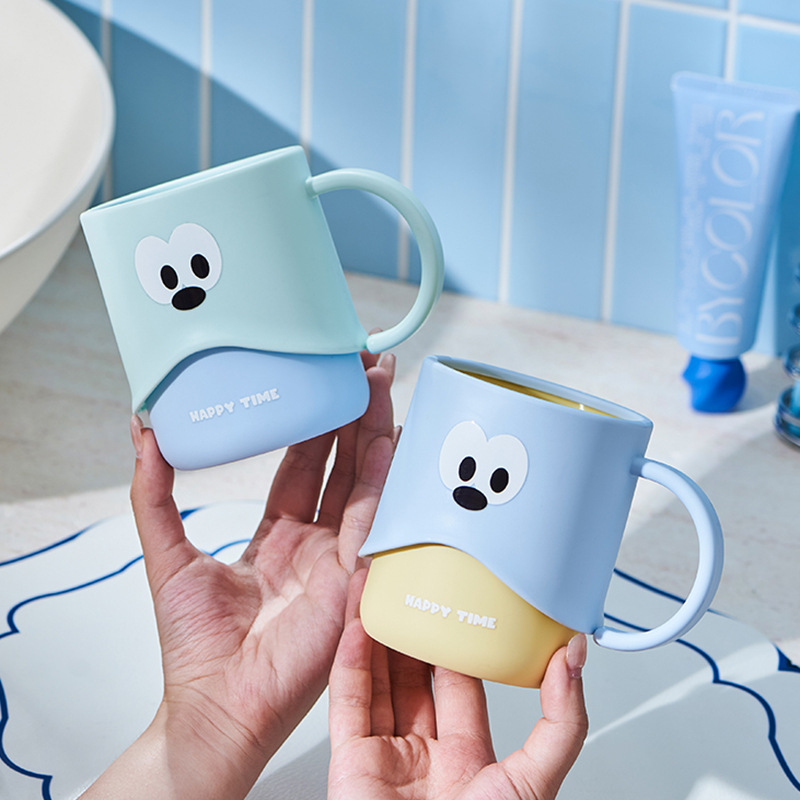 Bicchiere portaspazzolini per bambini design creativo_voghion.com