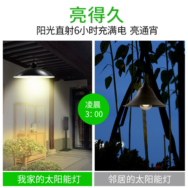 Travel waterproof super bright lights solar-powered for gazebo