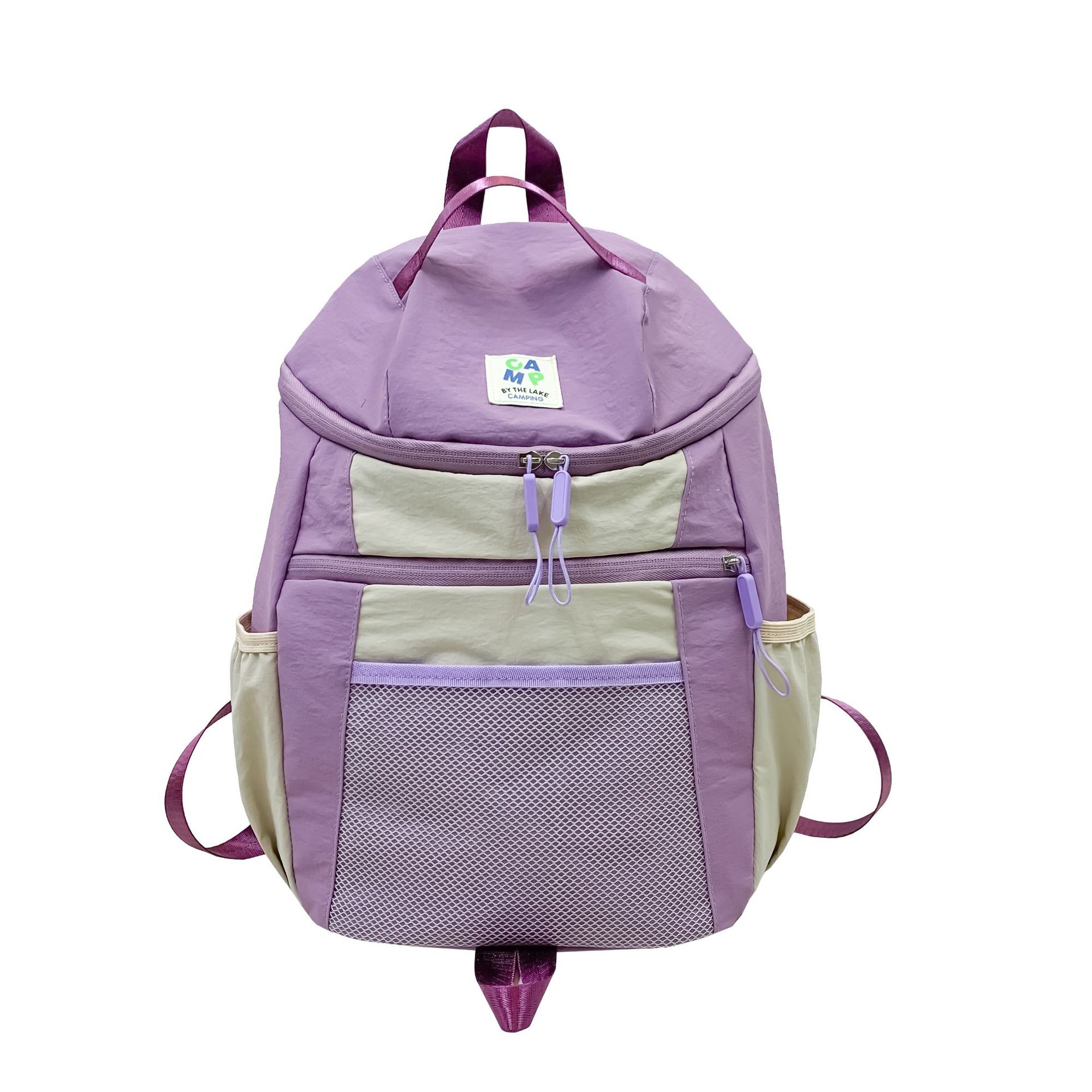 Mochila coreana de gran capacidad para niños y niñas, mochila de ocio, mochila de montaña al aire libre, moda, mochila de color para niños.