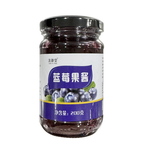 Blueberry Jam Breakfast Bread Spread Baking Toast Fruit Tea Sauce Manufacturer Wholesale Cake Jam Dropshipping