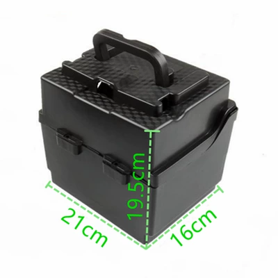 Other Electric Vehicle Accessories Shell, Tricycle Portable Battery - black-24v20a-battery-box