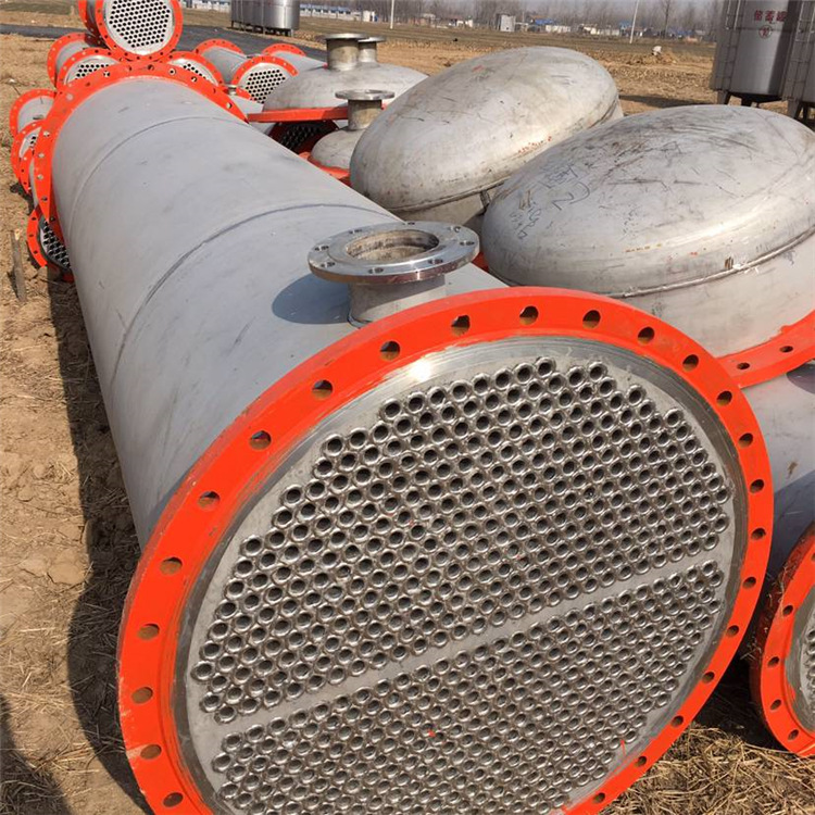 二手钛材30平方50平方80平方冷凝器 列管式换热器 钛合金材质