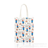 Cartoon one-shoulder bag PVC, square waterproof shoulder bag for leisure, food bag