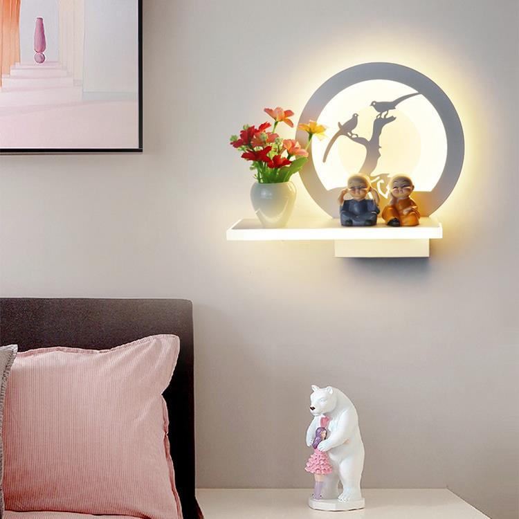 Lámpara de pared para cabecera de dormitorio, escalera escandinava, balcón, pasillo, porche, precio bajo, toda la red