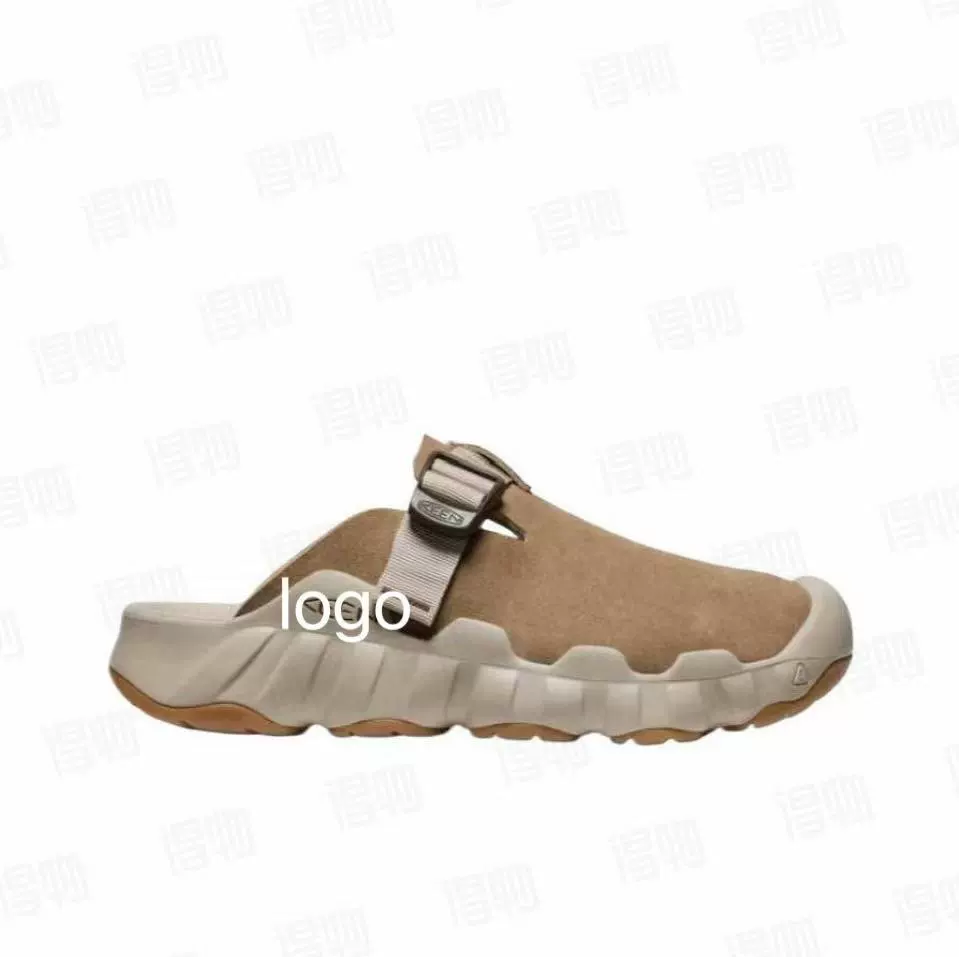 Полуоткрытые слипоны (KEEN) HYPERPORT — мужские клог‑тапочки, амортизирующие, с антизапахом, коричневые