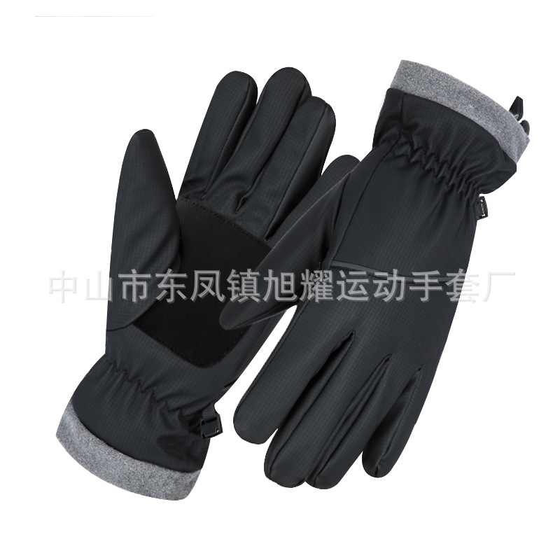 Fábrica de guantes de ciclismo al aire libre transfronterizos guantes de ciclismo deportivos a prueba de viento acolchados y cálidos