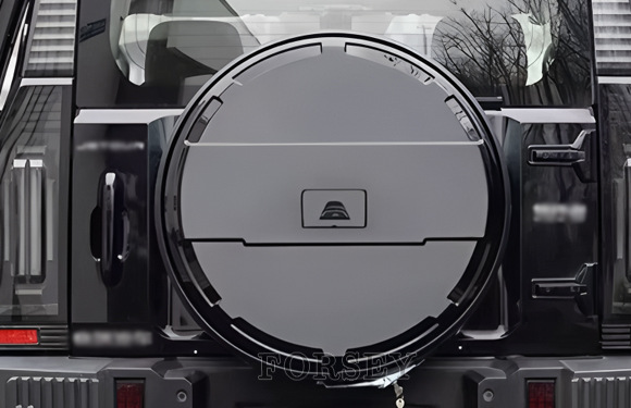 Suitable for 24+ models of the Jetour T2 Traveler spare tire cover hard shell rear spare tire case