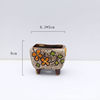 Flowerpot, breathable small ceramics, hand painting