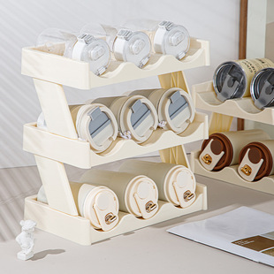 Thermos Cup Storage Rack Multi-layer Stackable Cup Storage Rack Desktop High-value Water Cup Storage Rack Red Wine Rack