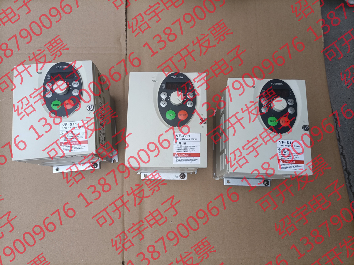 A093*东芝变频器VF-S11系列VFS11-4007PL-WN 0.75KW380V 0.4-15KW