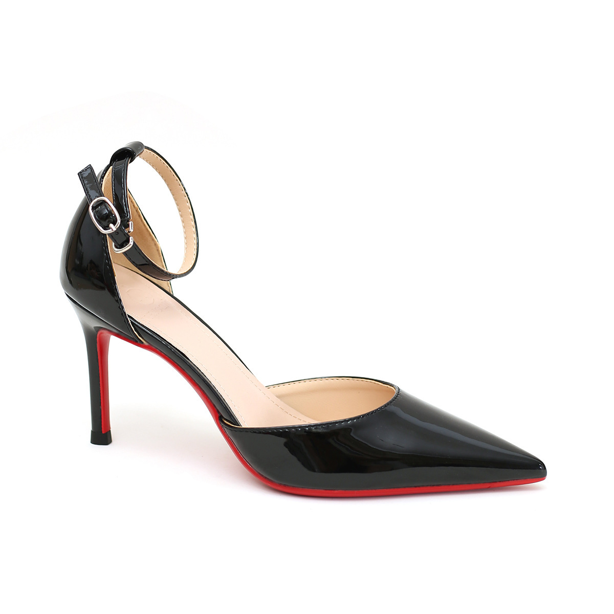 블랙 레드 바닥 6CM