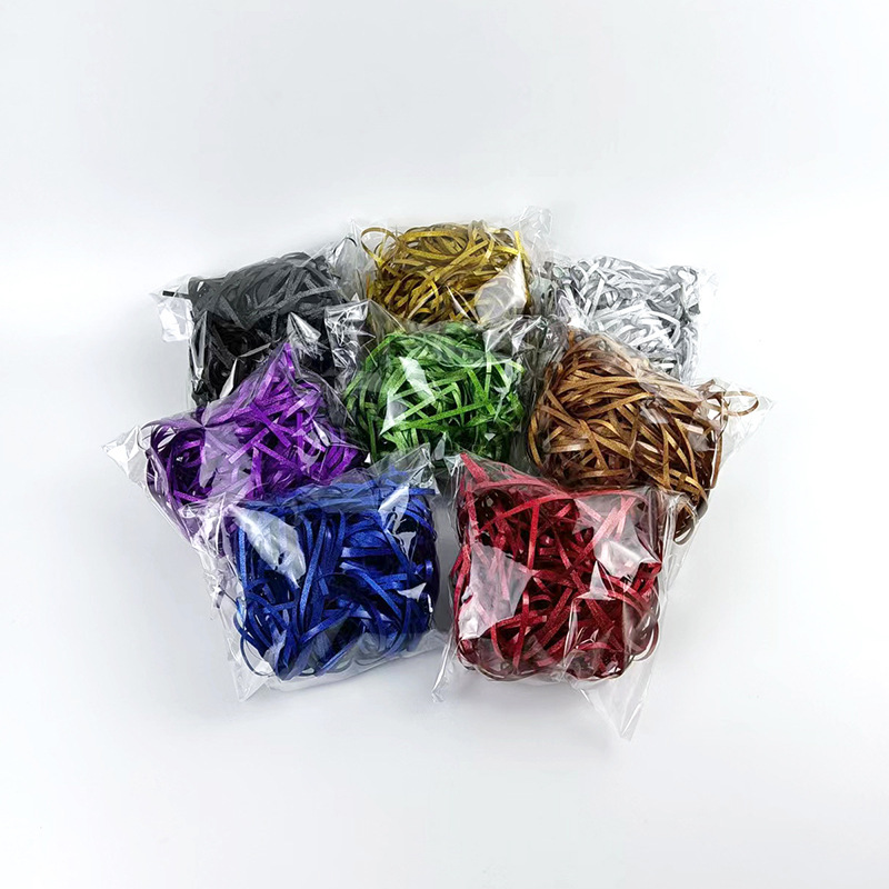 Glitter colorido papel desmenuzado DE LA AFIA seda caja de regalo accesorios caja de regalo decoración relleno grande al por mayor