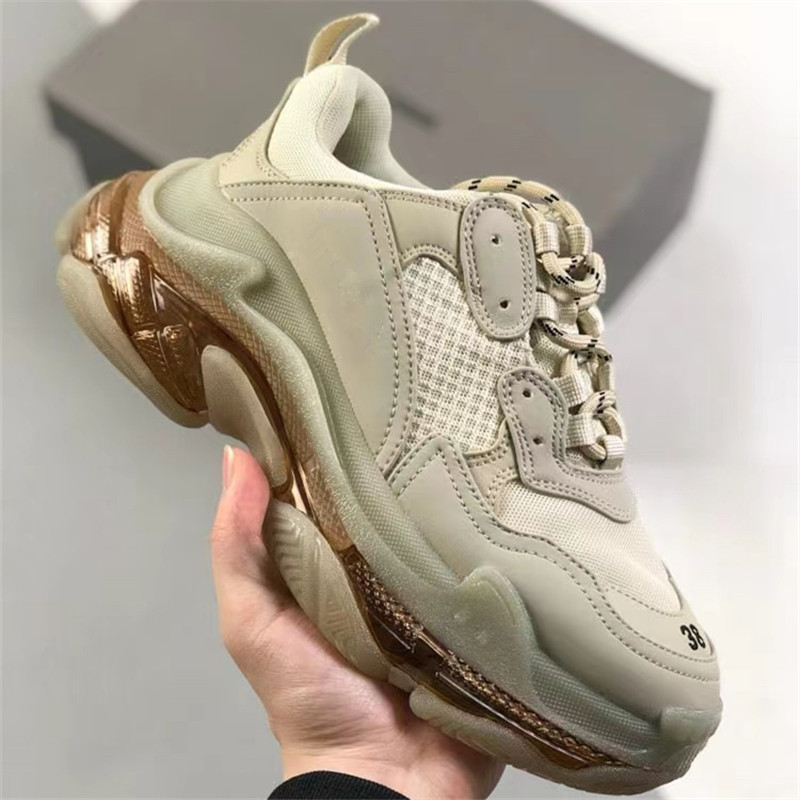 Putian Pure Original Version Paris 2.0 Air-Cushioned Thick-Soled Dad Shoes, Second Generation Retro Casual Sports Shoes for Men and Women