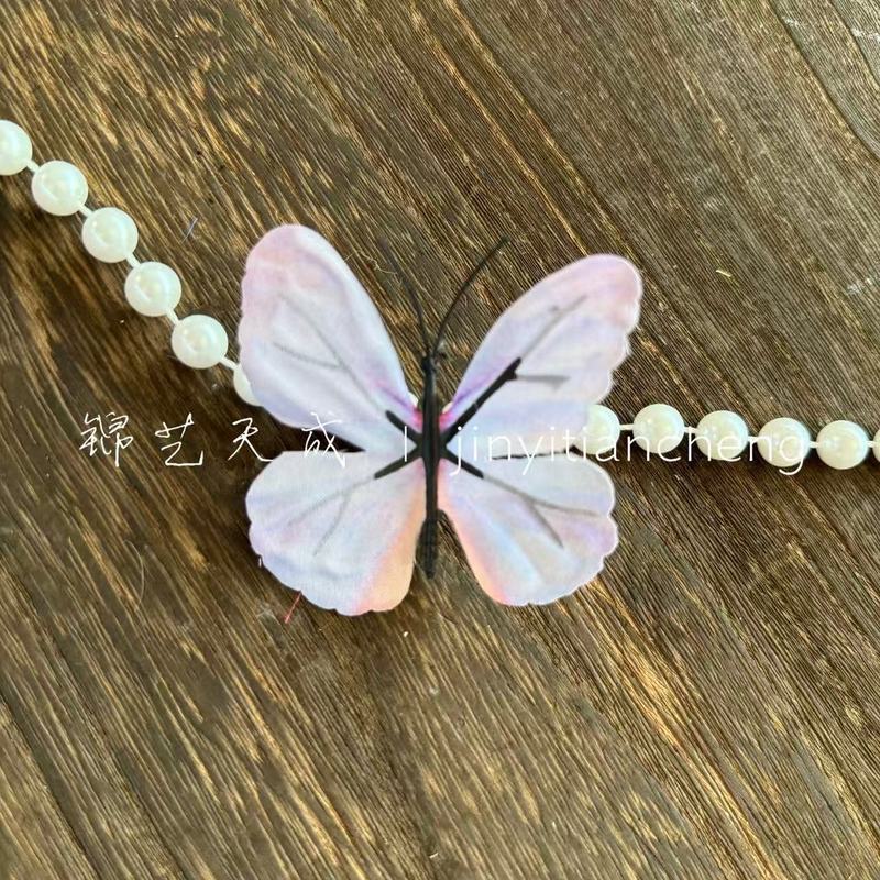 仿真蝴蝶 3d打印蝴蝶小红书爆款diy花朵材 蝴蝶花墙头饰鞋扣装饰|undefined