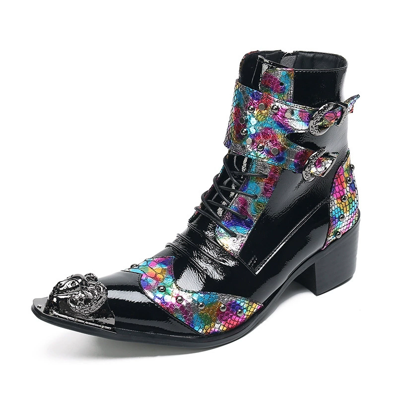 Ботинки Челси мужские из воловьей кожи британские ботильоны повседневные ботинки Martin с мягкой подошвой брендовые дышащие кожаные ботинки в стиле ретро рабочие ботинки