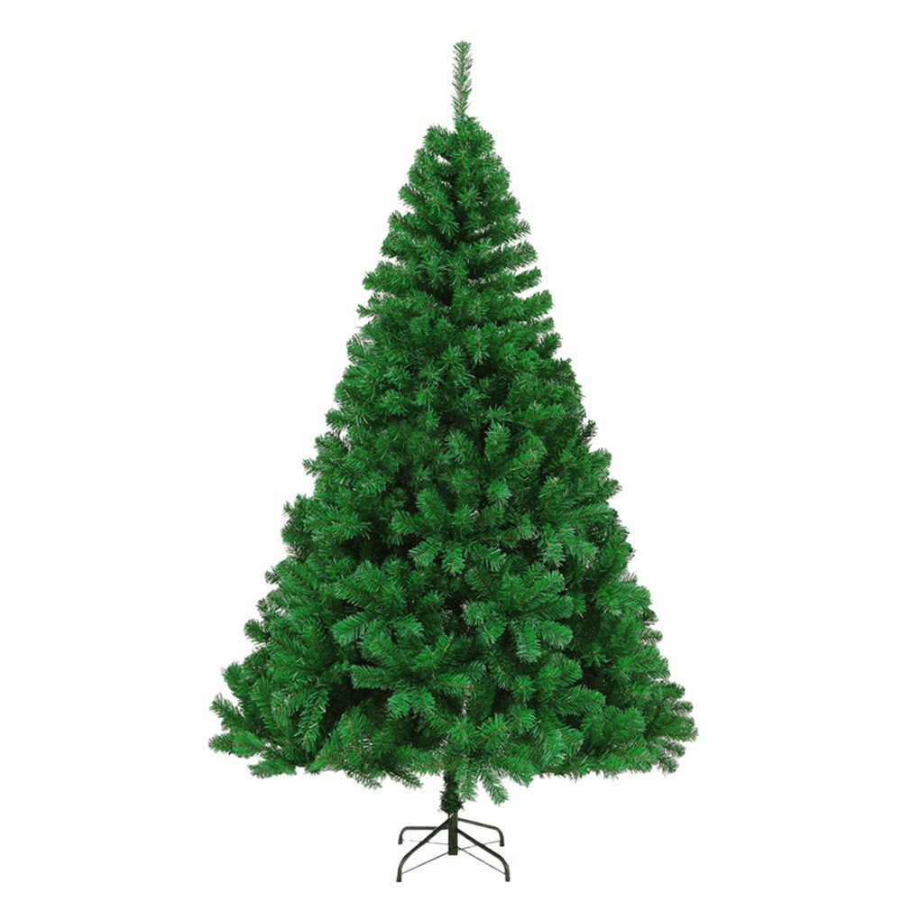 Árbol de Navidad de pvc encriptado 180cm Hotel de Navidad de tamaño completo Decoración del centro comercial Árbol de Navidad de simulación de piso