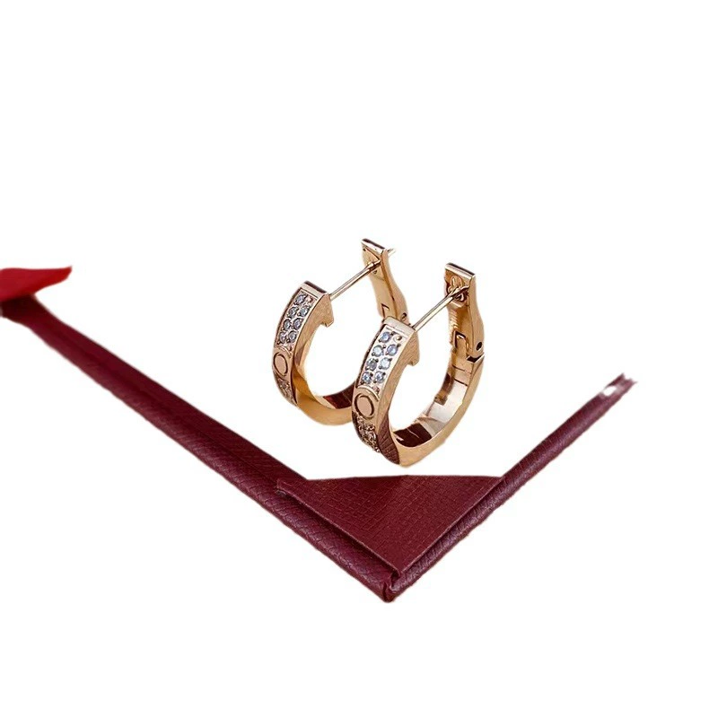 Серьги для любимого, прямые продажи с завода, инкрустированы diamond