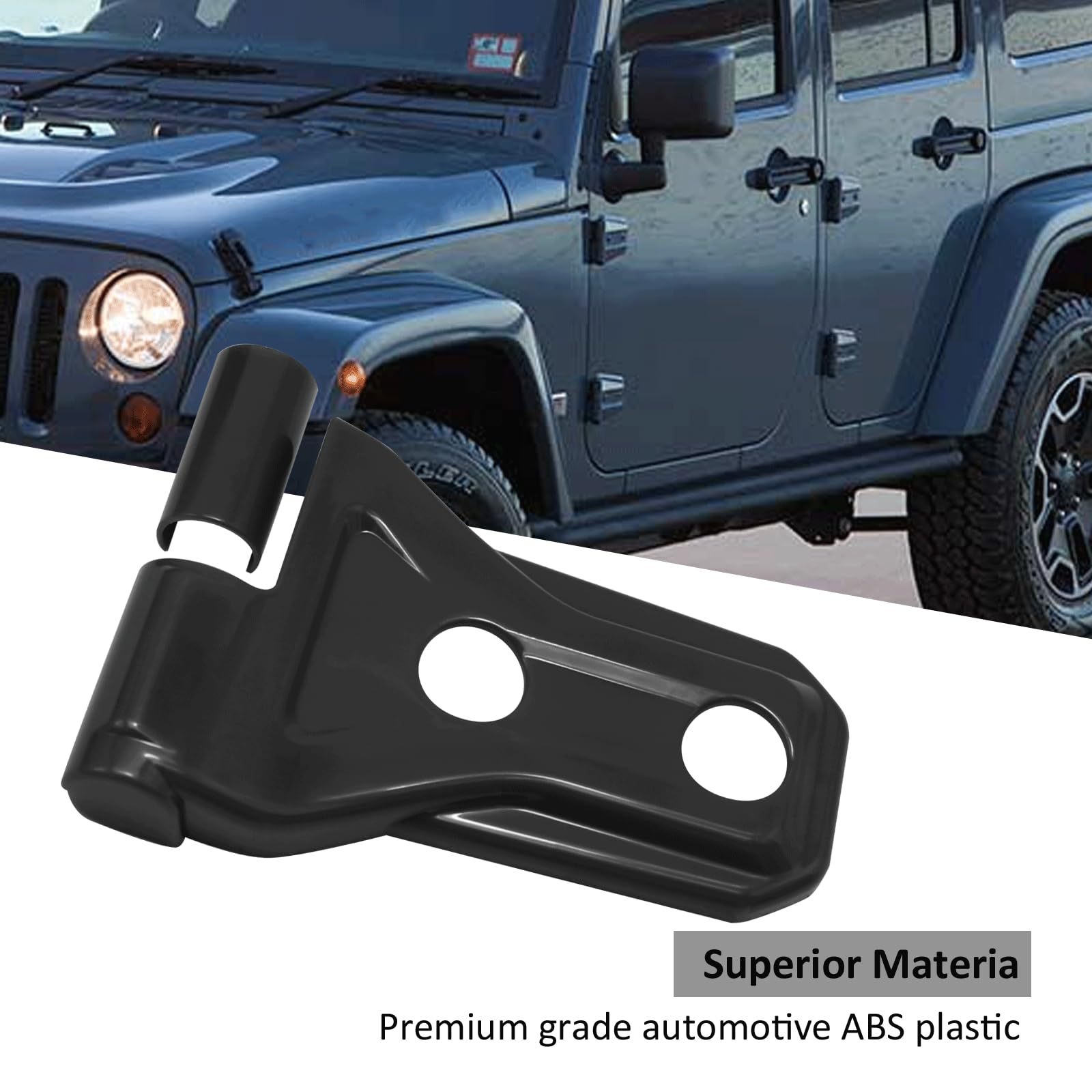Jeep Wrangler JL JLU qapı menteşəsi örtüyü, 8 ədəd, 2018-2023
