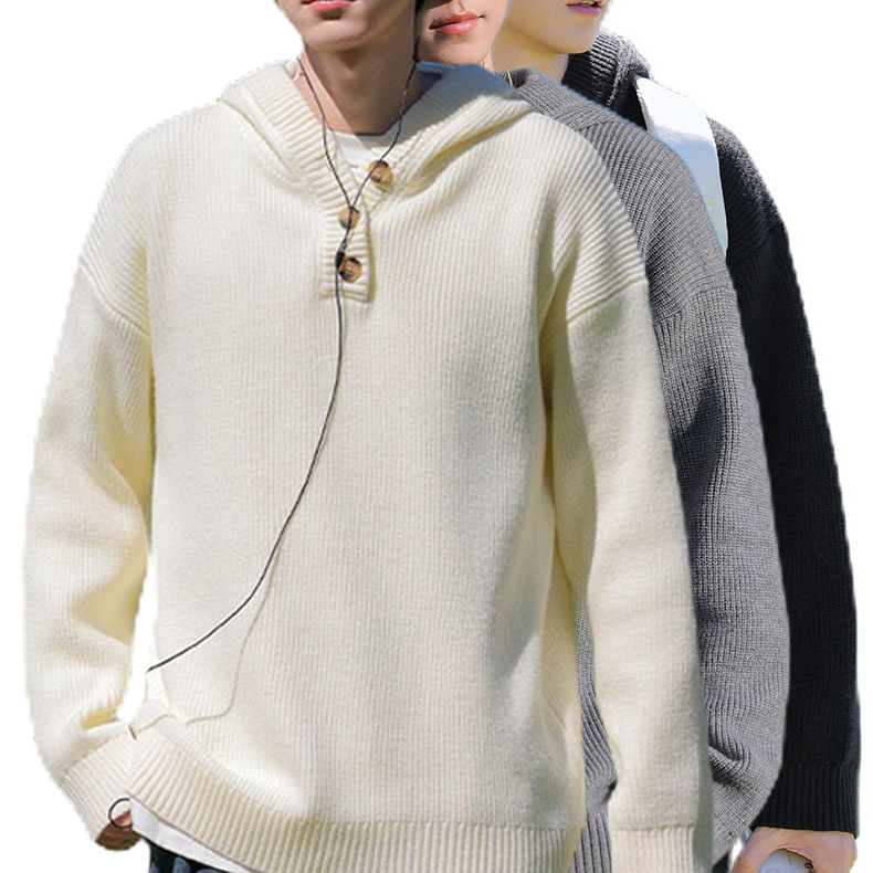 Explosiones transfronterizas de tamaño grande falso de dos piezas de polo camisa de punto de torsión suéter hombre viejo dinero fábrica de moda al por mayor