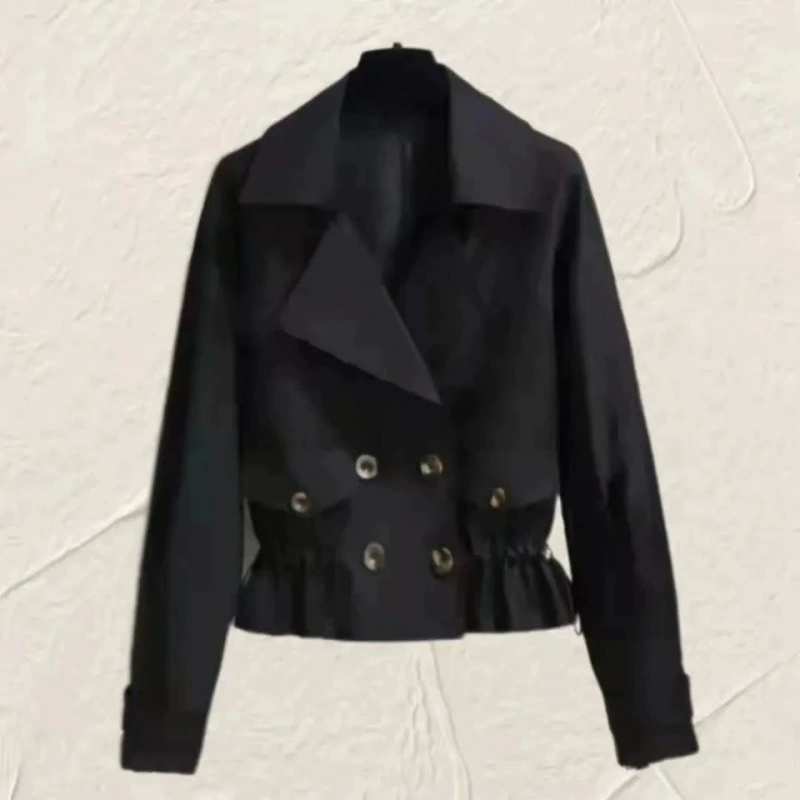 Короткая осенняя куртка Trench, корейский стиль