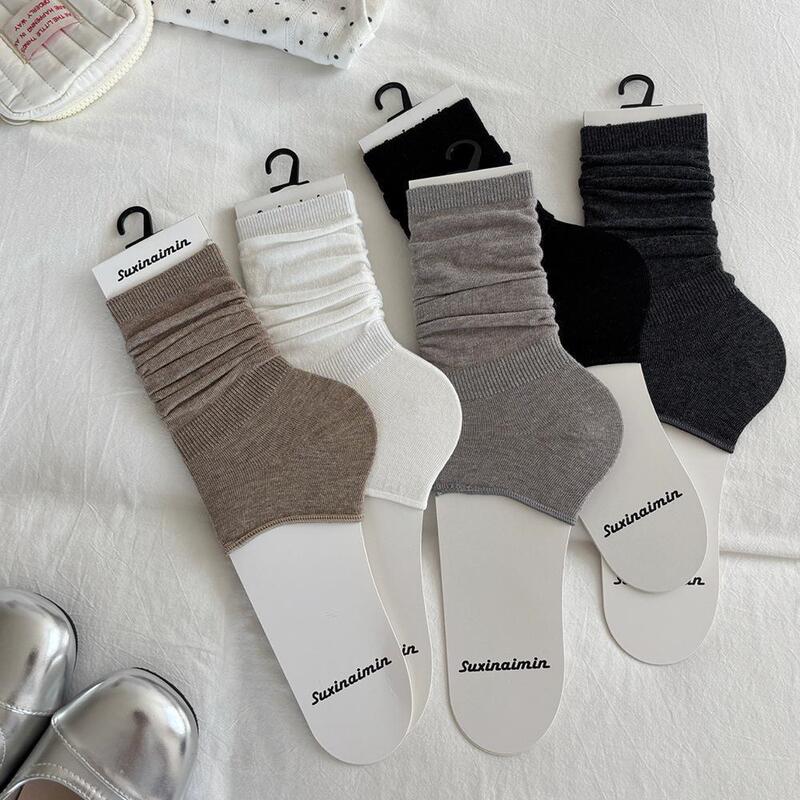 Korean-Style Half-Length Mid-Tube Socks for Women, Thin Spring/Summer Stirrup Socks, Ballet-Style Open-Toe Socks Korean-Style Half-Length Mid-Tube Socks for Women, Thin Spring/Summer Stirrup Socks, Ballet-Style Open-Toe Socks
