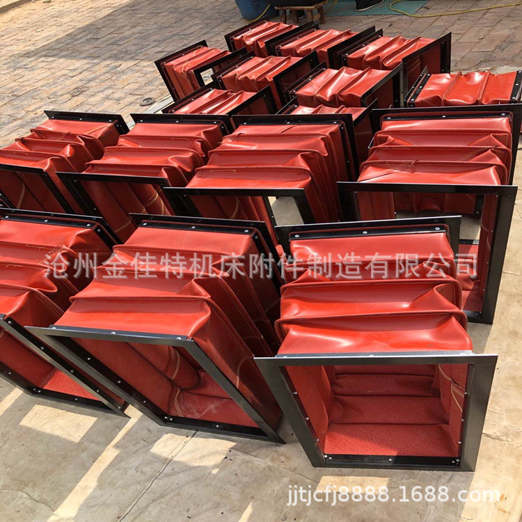 风机软连接 水泥布袋风筒伸缩软接头 风管通风耐温帆布软连接