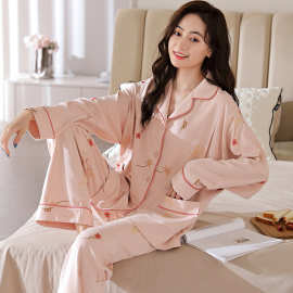 淘宝一件代发包邮小红书纯棉月子服睡衣哺乳孕妇产后喂奶衣家居服