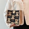Bear Lotic Handbag Women Going Out Bag 2021 Net Red INS Japanese Small Bag Student Shop Bag