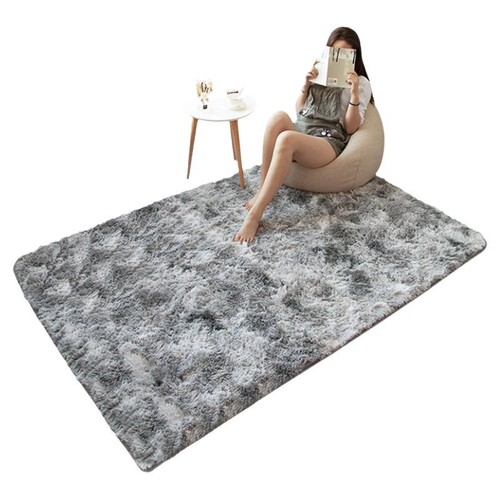 Cross-border Amazon Nordic plush bedroom carpet, living room full of modern minimalist indoor Internet celebrity carpet plush blanket