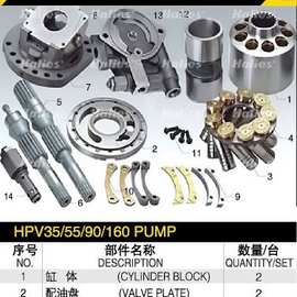 适用KOMATSU小松HPV55 （PC120-5主泵）缸体、柱塞等液压泵配件