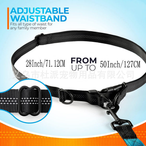 Amazon Pet Leash Outdoor Running Reflective Double Telescopic Dog Leash Dog Chain Leash Pet Supplies