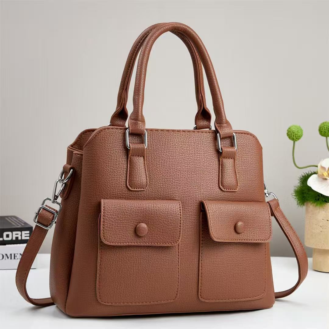 Cross-border 2025 nuevo bolso multifuncional de mujer bolso de platino de moda bolso práctico bolso de mano mochila