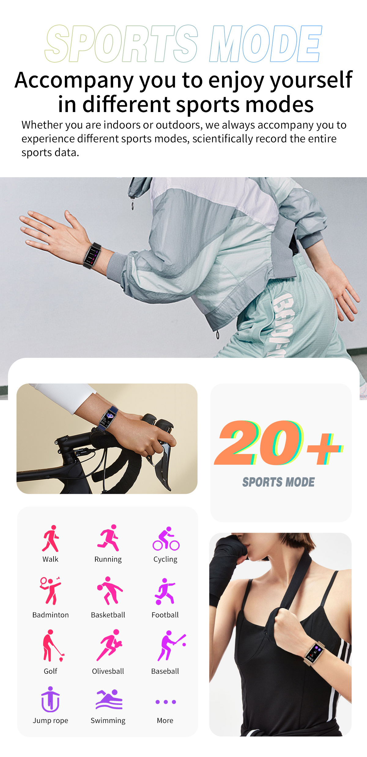LIGE Smart Sports Watch