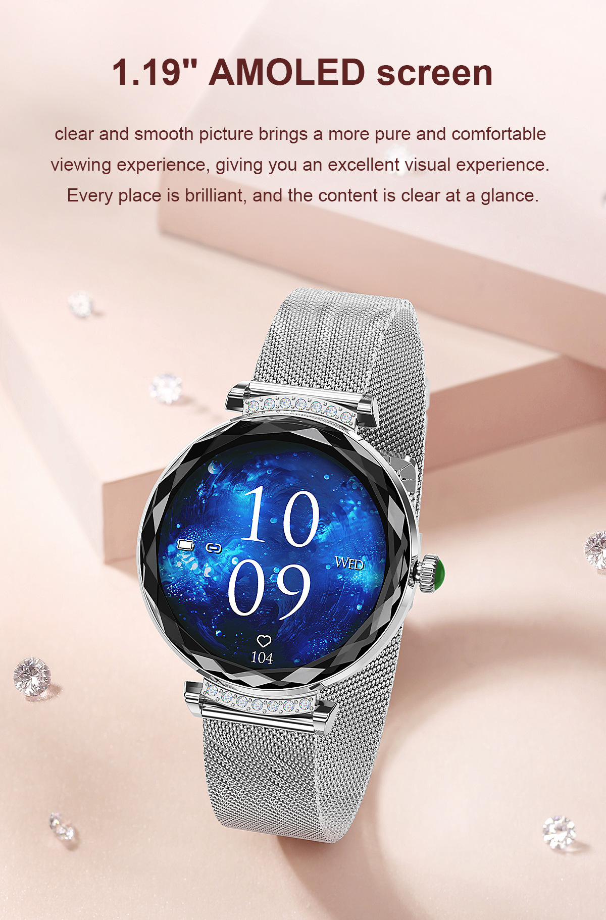 Cross-border NX7PRO Smart Bracelet Heart rate, Blood Oxygen, blood pressure, health monitoring, waterproof call, sports bracelet for women undefined