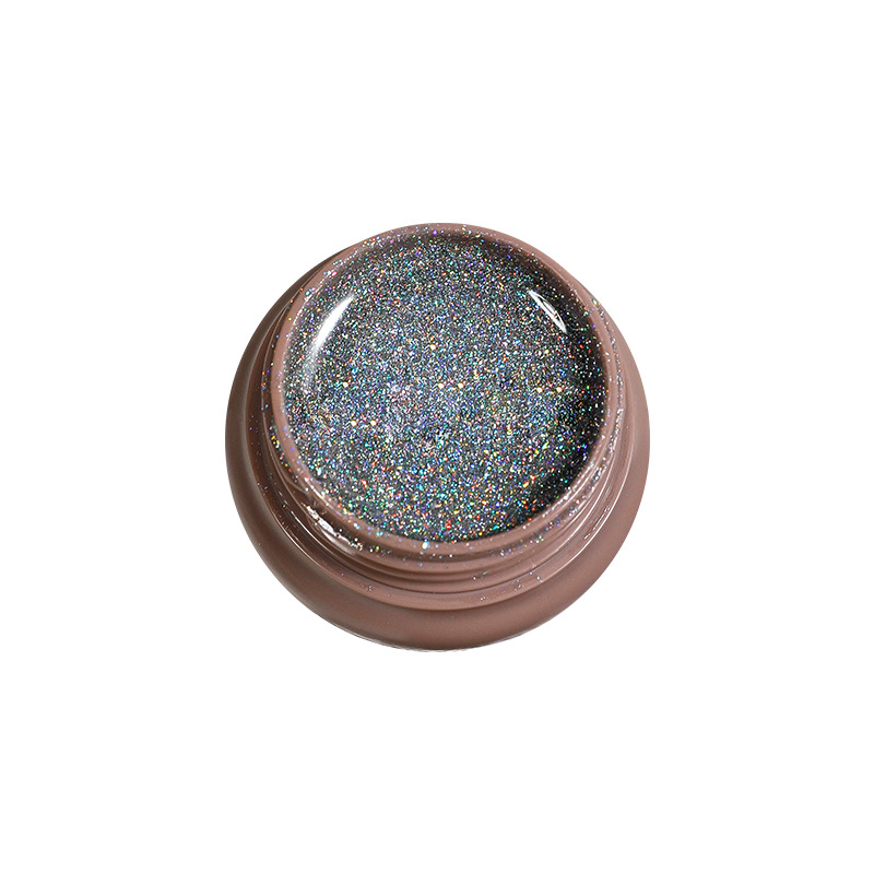 2022 nueva celebridad en línea Max caleidoscopio láser flash mágico color roto diamante Otoño e Invierno color popular fototerapia esmalte de uñas pegamento