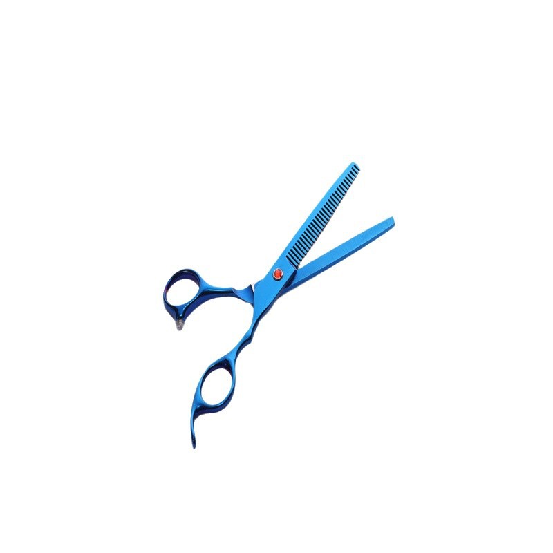 Ensemble de ciseaux pour animaux de compagnie, idéal pour le toilettage et la coupe des poils de chats et de chiens. Ciseaux de coupe incurvés et colorés, multifonctionnels._voghion.com