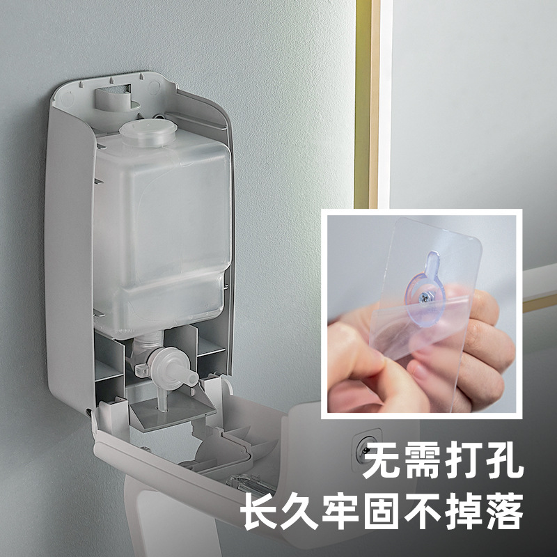 英特汉莎避免交叉感染手臂按压式皂液器给皂液机挂壁式肘压皂液器