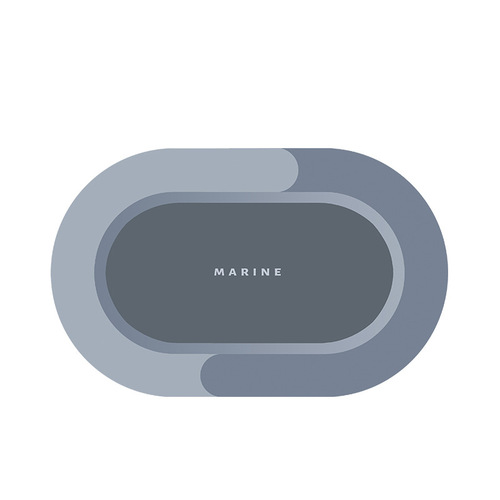 Water-absorbent soft diatom mud floor mat bathroom door mat bathroom floor mat quick-drying non-slip bathroom carpet mat