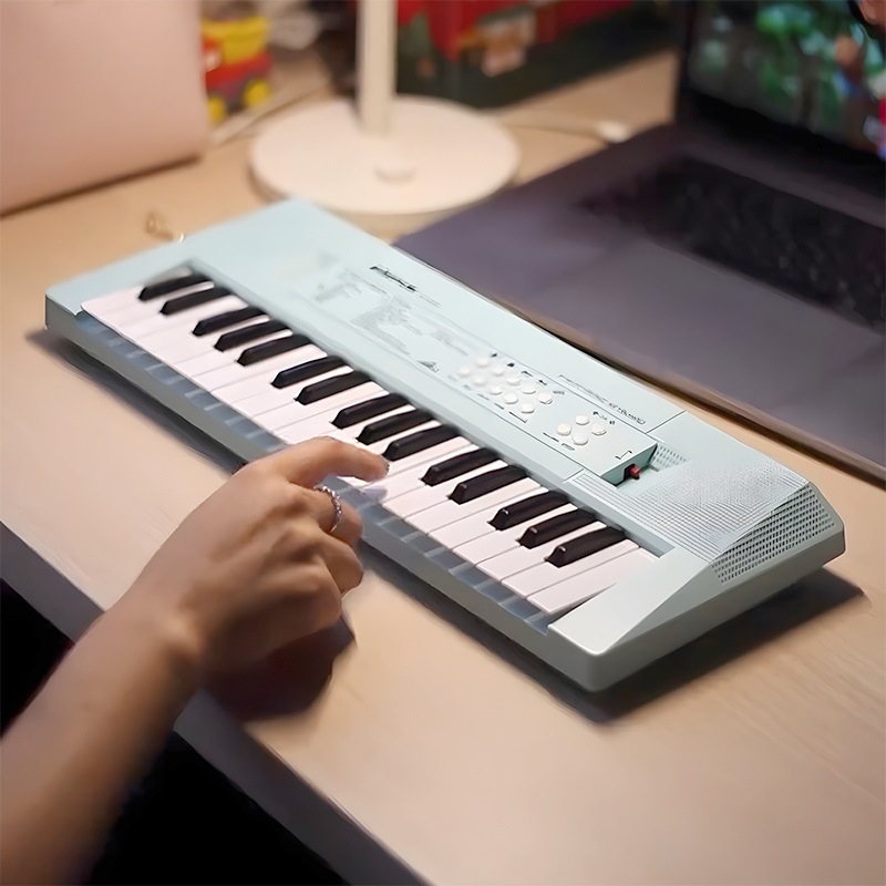 Los niños de nivel de entrada para hombres pueden traer teclas, piano para niñas 37, piano electrónico de juguete, micrófono para principiantes, tocar instrumentos musicales, hogar