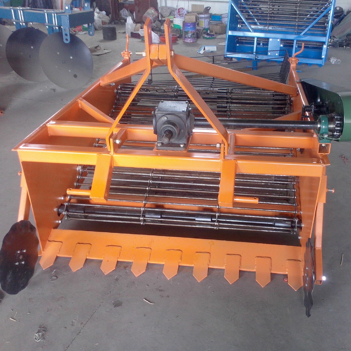 红日马铃薯收获机    土豆收获机   农用双行土豆收获机