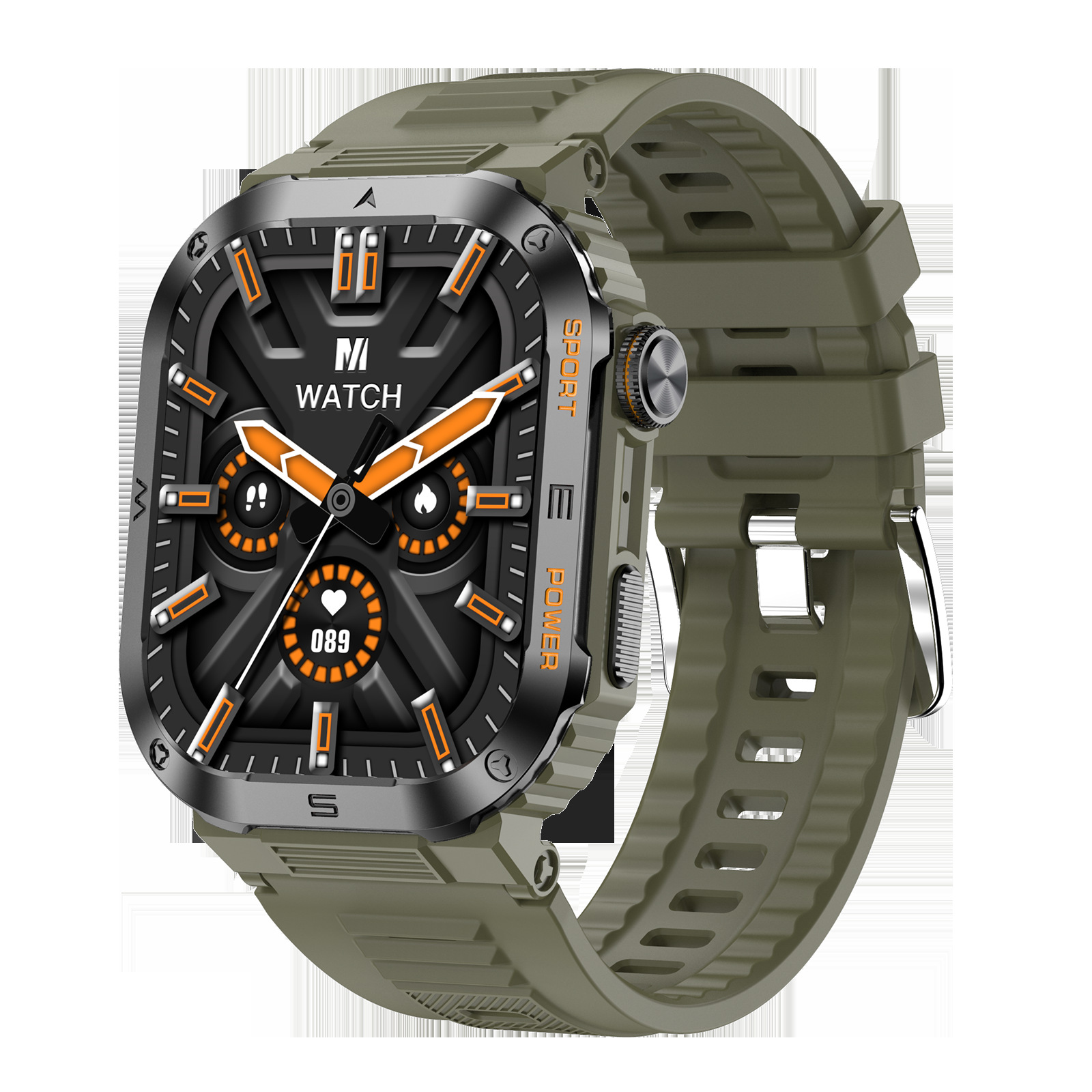 MT39 Smartwatch 2,01 Zoll Bluetooth Talk Herzfrequenz Blut_voghion.com