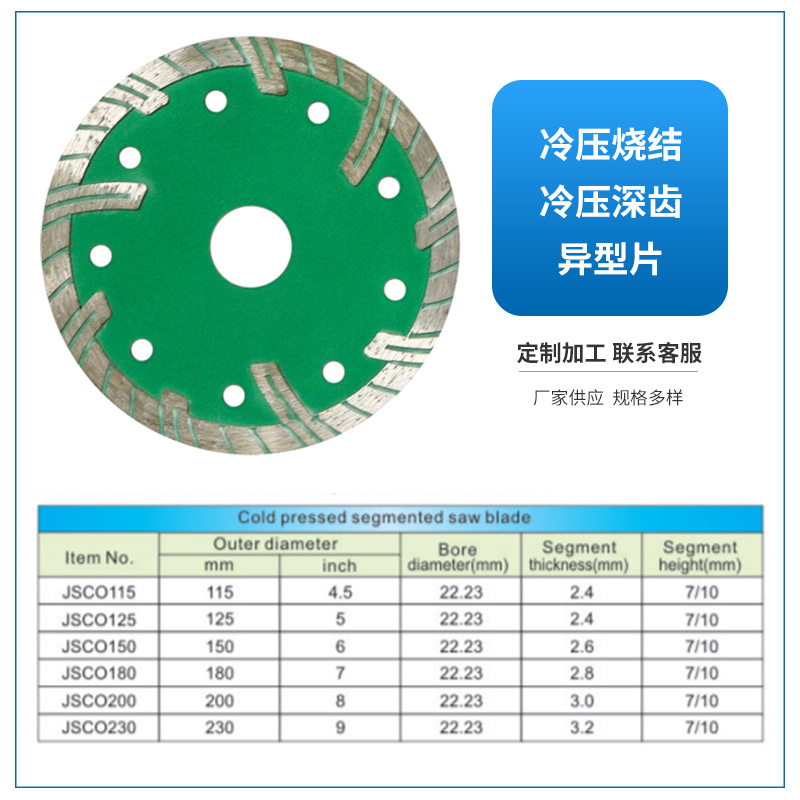 冷压深齿异型片2