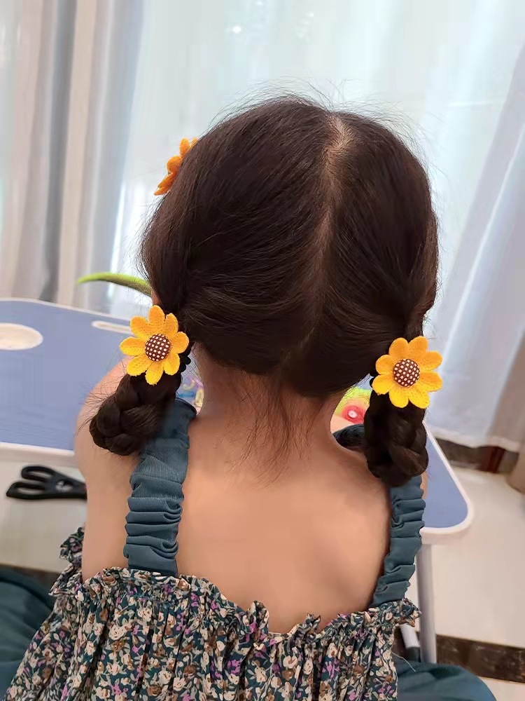 sunflower hairpin