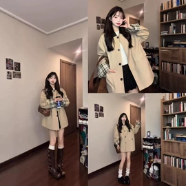 连衣裙;其他短外套;半身裙