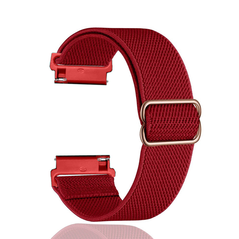 Adecuado para Samsung Watch4/5/6/7 correa de reloj fabricante de correa de reloj de nailon elástica de 40 mm44 mm