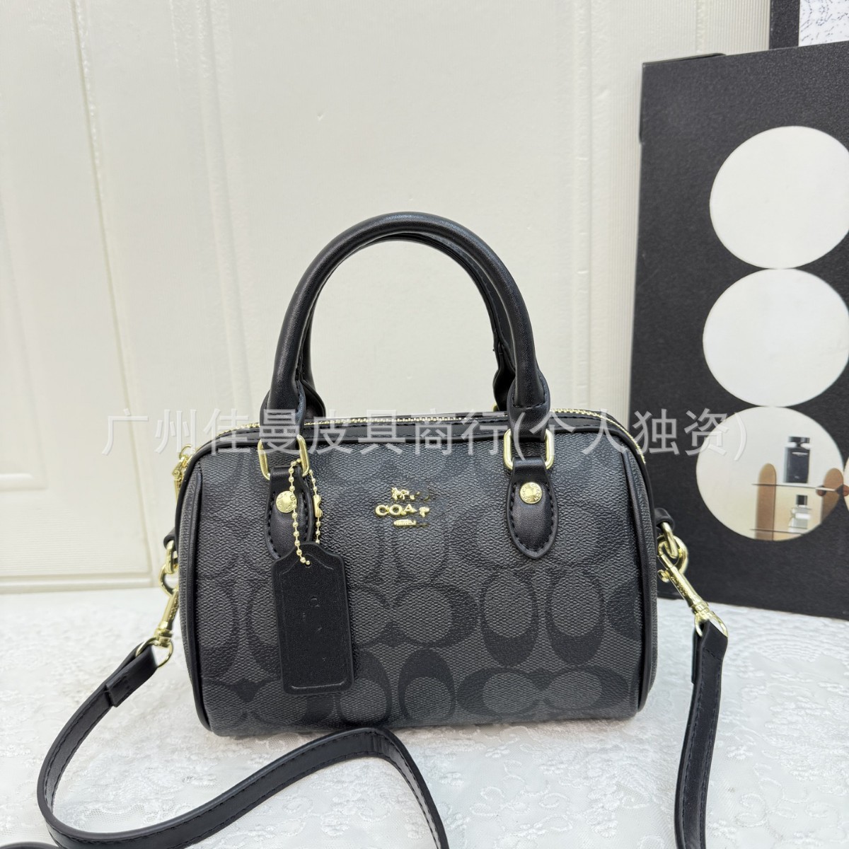 Koujia New Pillow Bag Monogram Mini Fashion Crossbody Single Shoulder Women's Handbag Boston Large Capacity Bag - Thumbnail 2