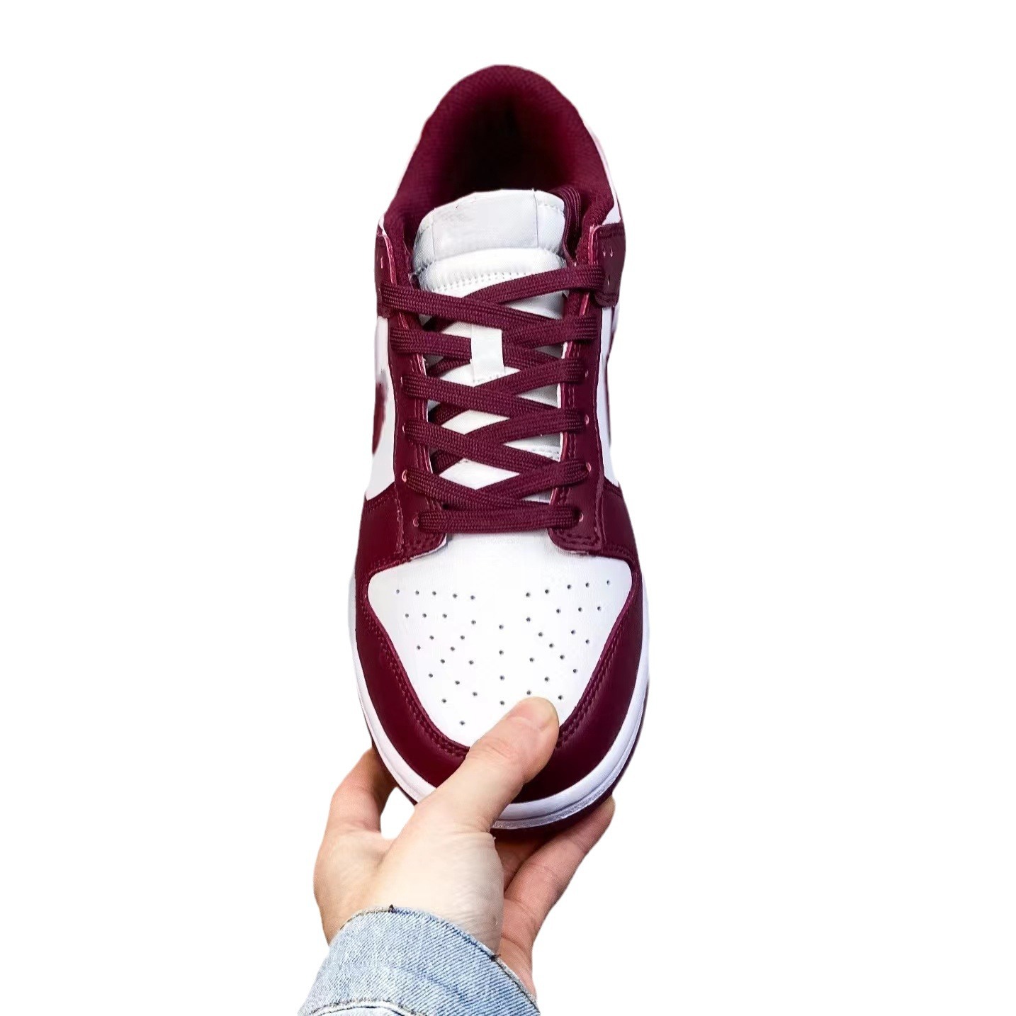 Putian puro original AJ Panda invertido DUNK bajo-top de los hombres y zapatos de las mujeres de pareja zapatos del tablero del todo-fósforo AJ4 Deportes zapatos de Baloncesto